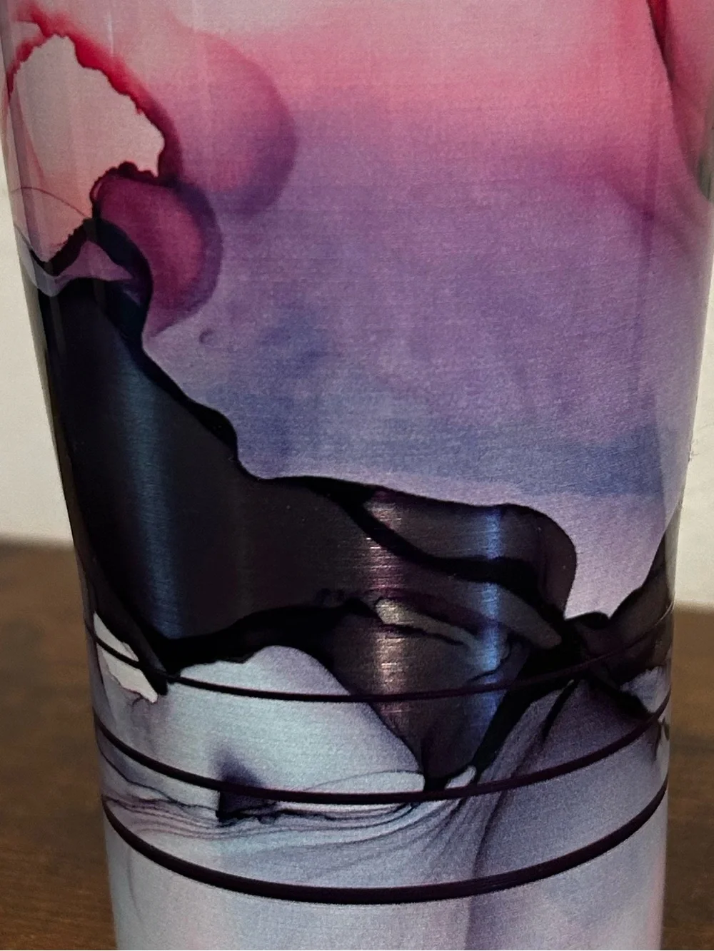 Tervis Inkreel Fluid Pink 20oz Stainless Steel Insulated Tumbler Ashley Mahlberg
